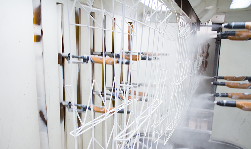 automatic powder coating lines